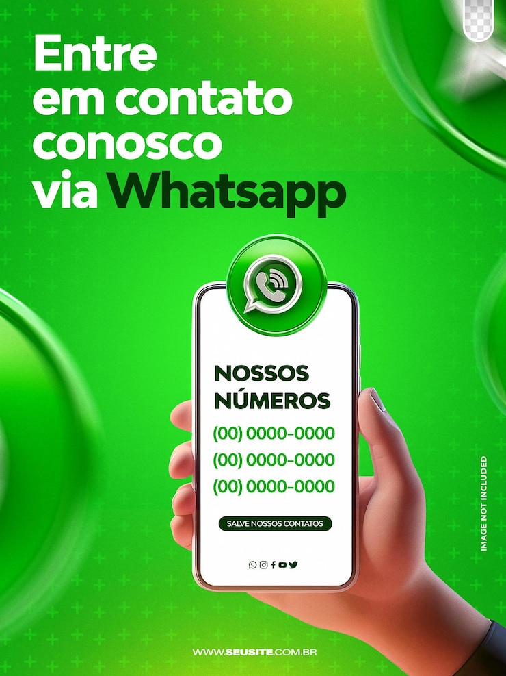 PSD la publicité de psd modifiable le marketing de whatsapp les médias sociaux