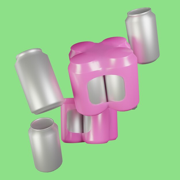 puede hacer una maqueta transparente de renderización 3D