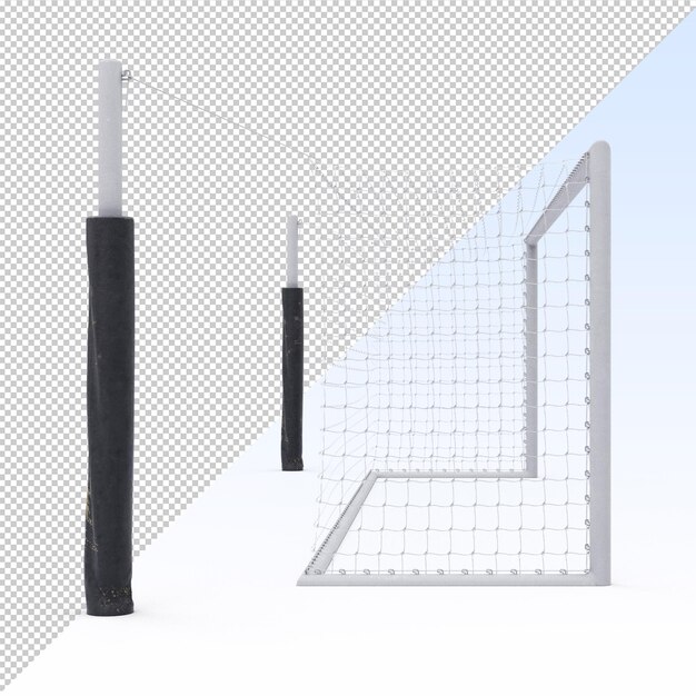 PSD puerta de gol de fútbol