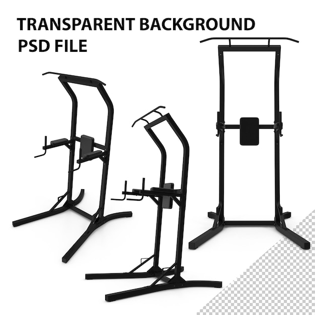 PSD pull up station png (estación de tracción hacia arriba)