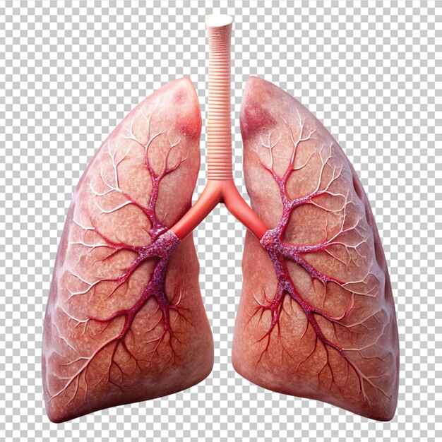 PSD pulmones humanos