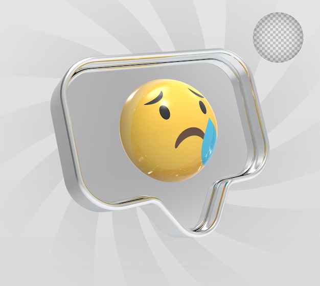 pulsante cartoon Reazioni Emoji con reazione New Care