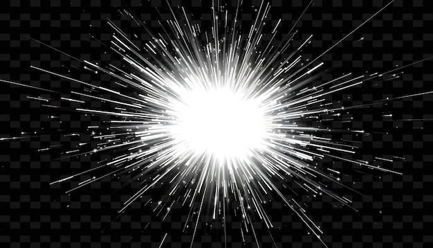 Pulsierende Hadronenbrüche Intense Blitze von brillantem weißem Licht F Y2K Neon-inspiriertes Licht Texturel