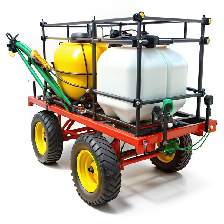 PSD pulverizador agrícola fundo branco