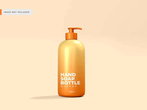 Pumpflaschen-Branding-Mockup
