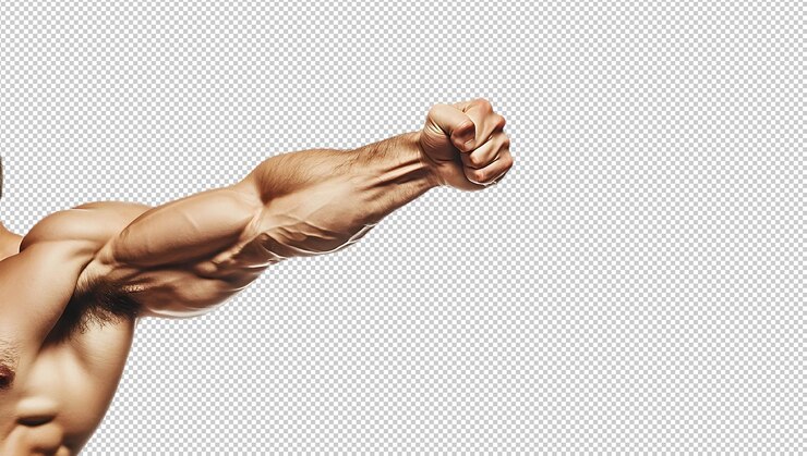 PSD punch muscolare del braccio