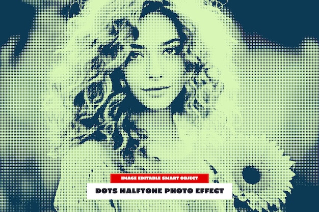 Punkt-Halbton-Fotoeffekt