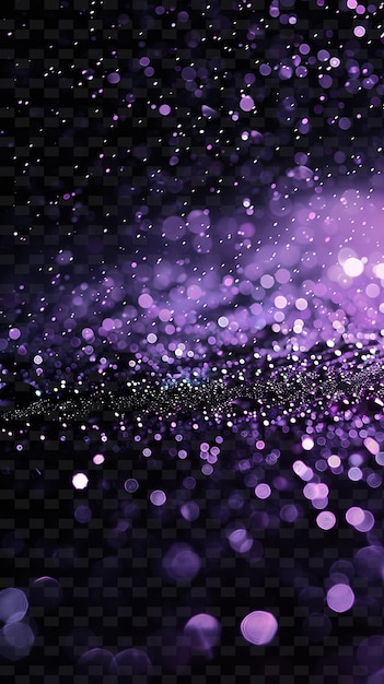 PSD purple and purple lights on a black background