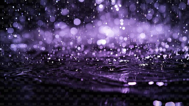 PSD purple water with a purple background and purple light