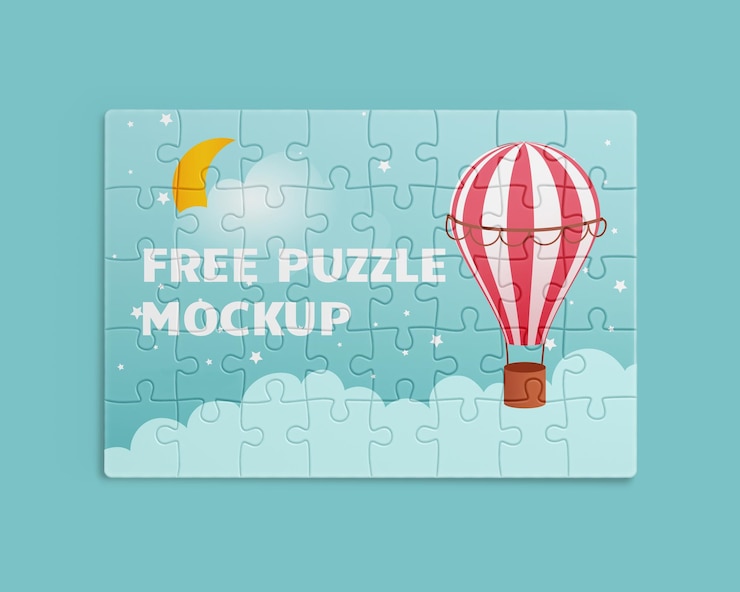 PSD puzzle-hintergrund psd