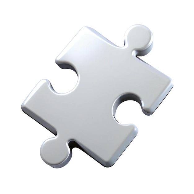 Puzzleteil 3D-Symbol