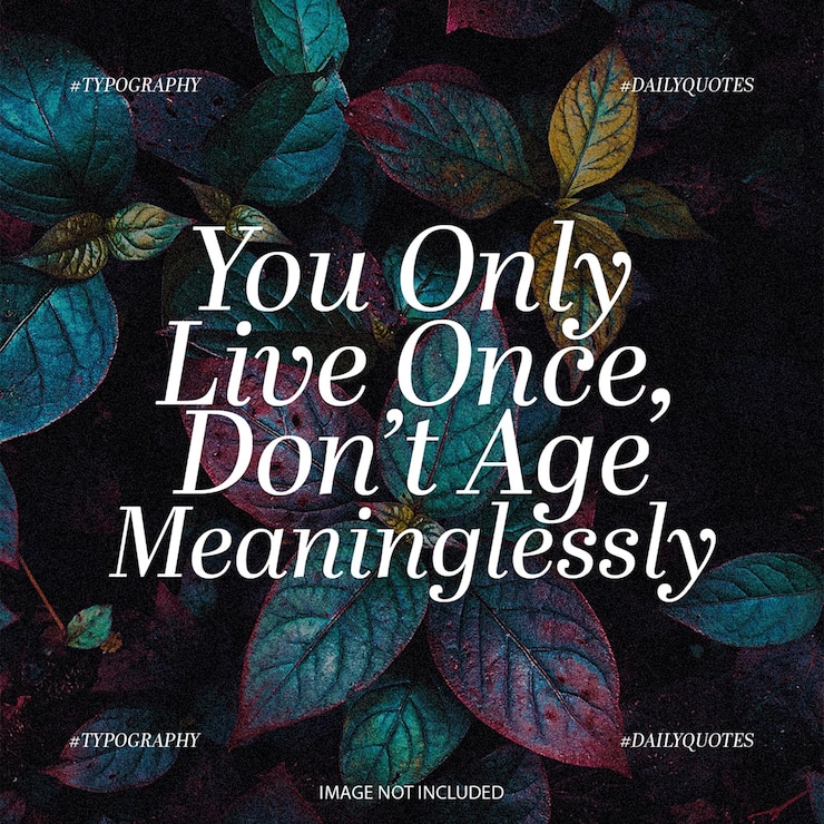 PSD qoutes psd con consistenza di fiori e sfondo nero modello di post instagram