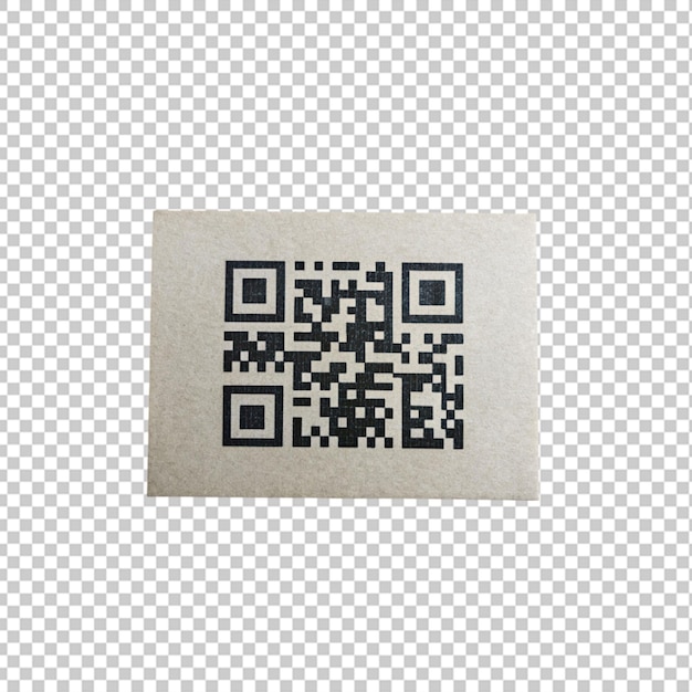 PSD qr-code durchsichtiger hintergrund