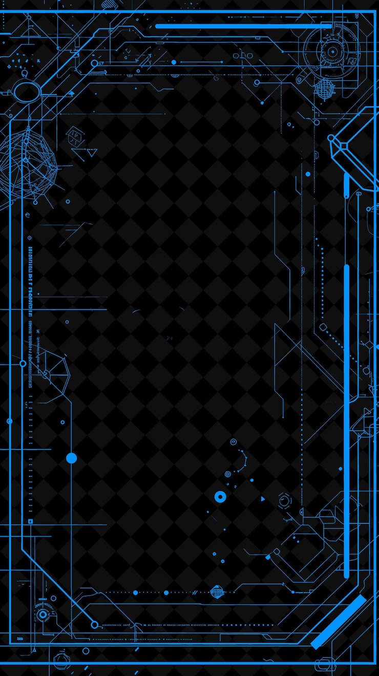 PSD quadro a griglia metallica circondato da fili industriali png creative background design