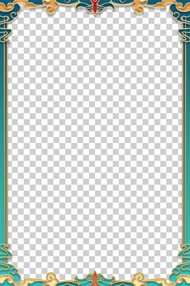 PSD quadro chinês elegante