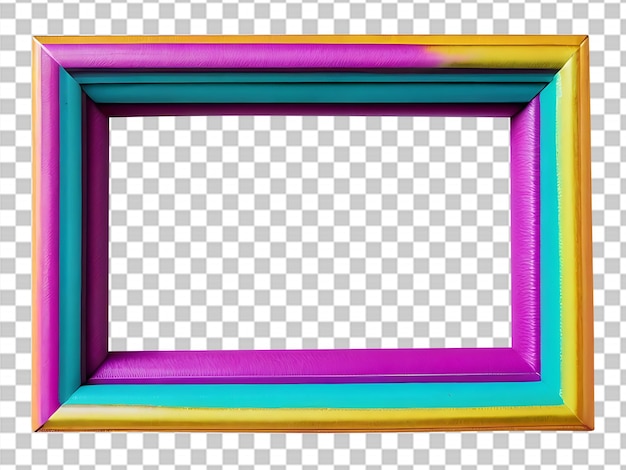 PSD quadro colorido psd