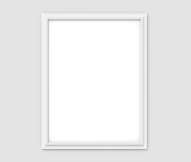 PSD quadro de imagem branco