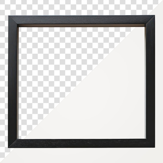 Quadro de imagem PNG quadro moderno tábua preta