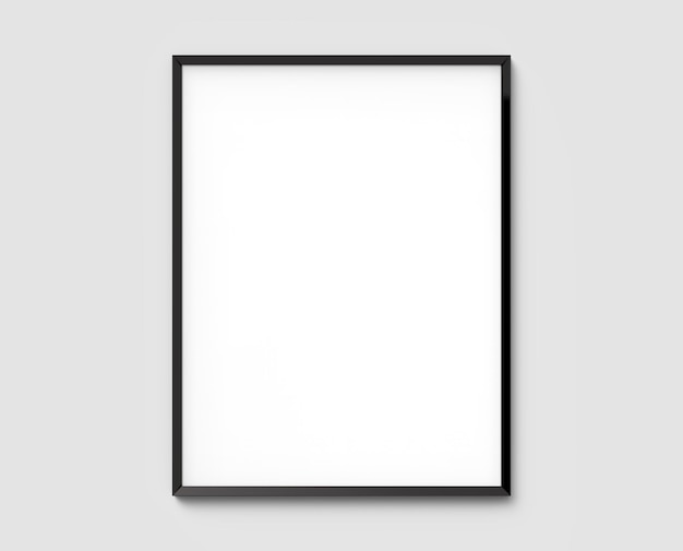 Quadro de imagem preto