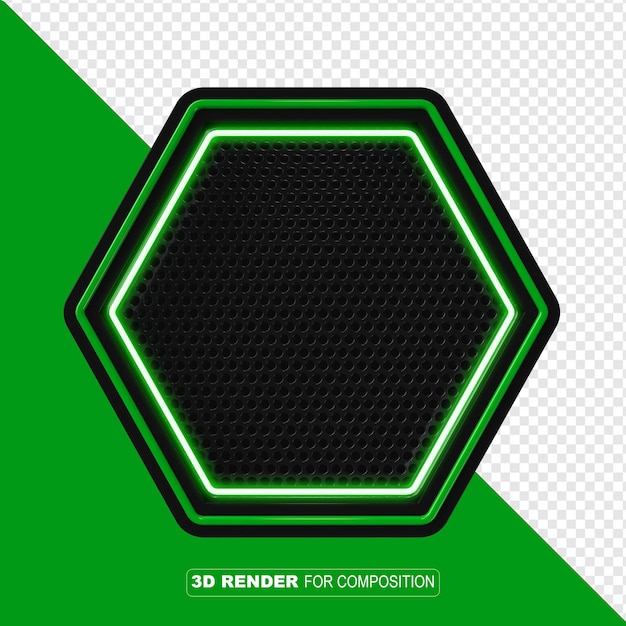 Quadro de Neon para Composição