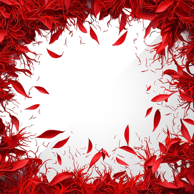 PSD quadro delle foglie rosse