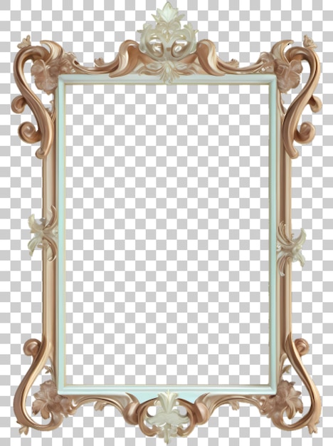 Quadro elegante e ornamentado