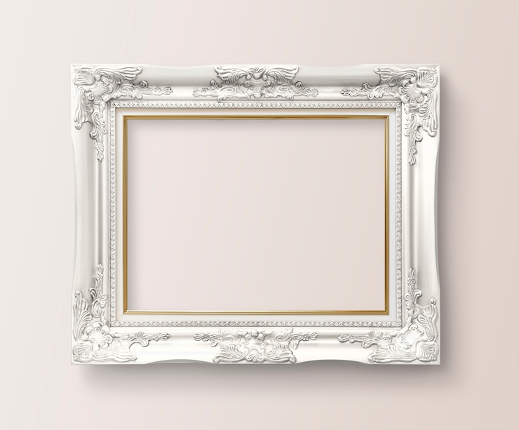 PSD quadro em uma parede