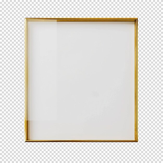 PSD quadro moderno isolado em fundo transparente