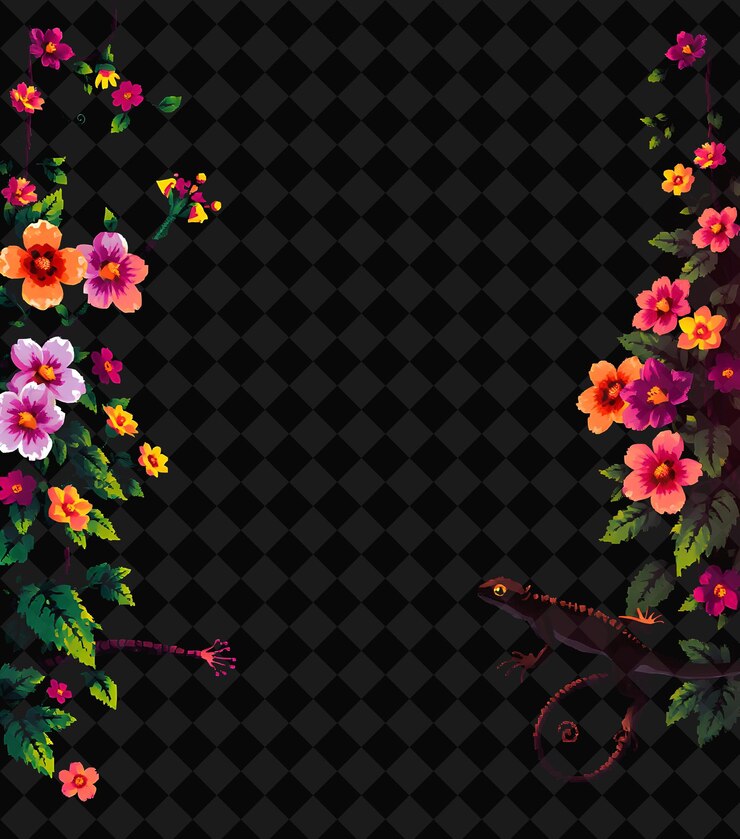 PSD quadro pixelato su sfondo nero scintillante con decorazione di gioco pixelata vivace e altamente isolata
