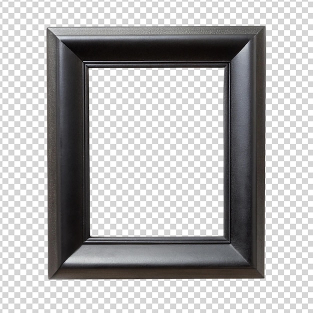 Quadro preto Isolado sobre fundo transparente
