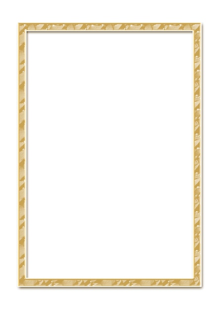 Quadro rettangolare d'oro