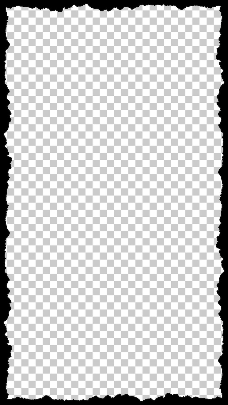 PSD quadro verticale bordo ruvido bordo grunge isolato
