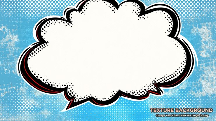 PSD quadros de desenho de quadros de fotos com bolhas de explosão para adicionar colagem