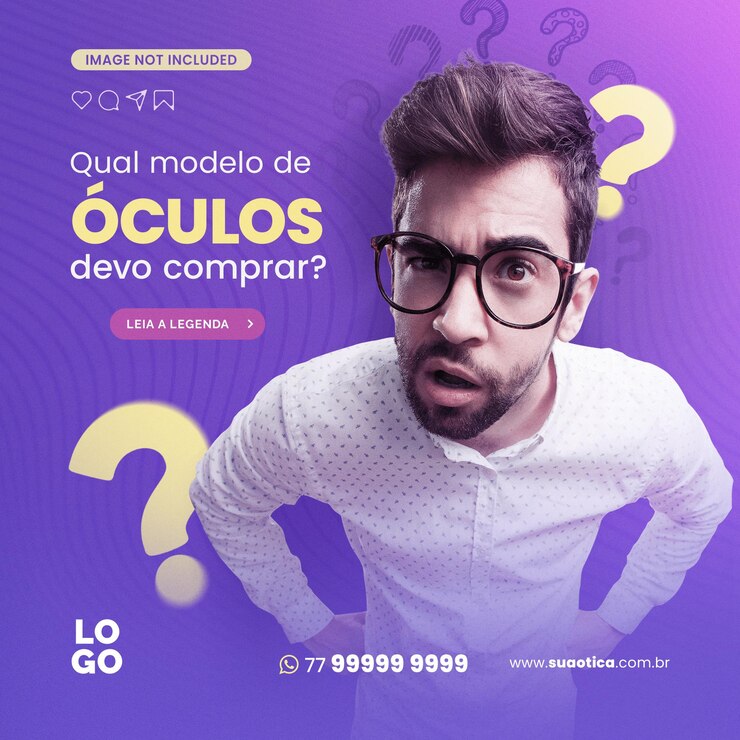 PSD qual modelo de oculos devo comprar psd editaveis oculos otica
