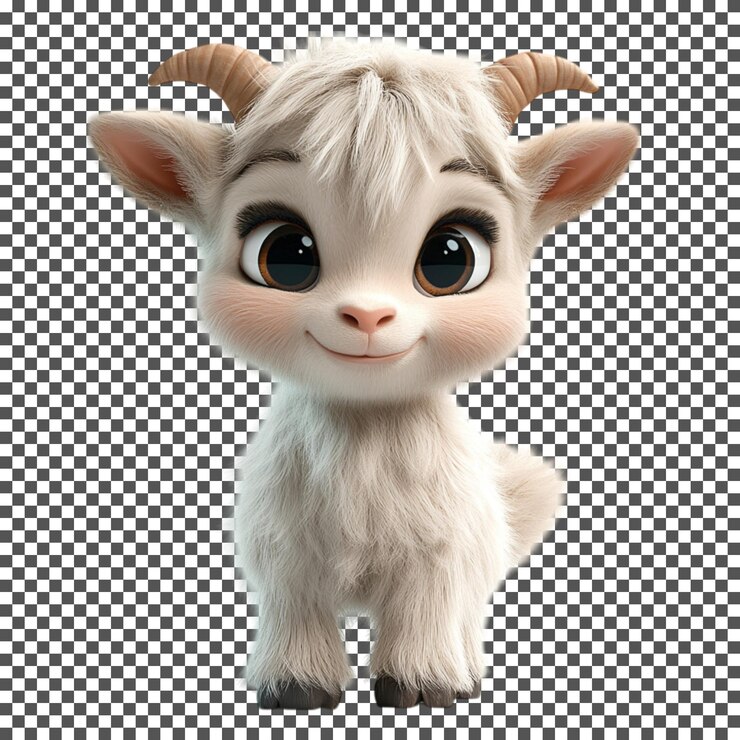 PSD qué cabra tan adorable.