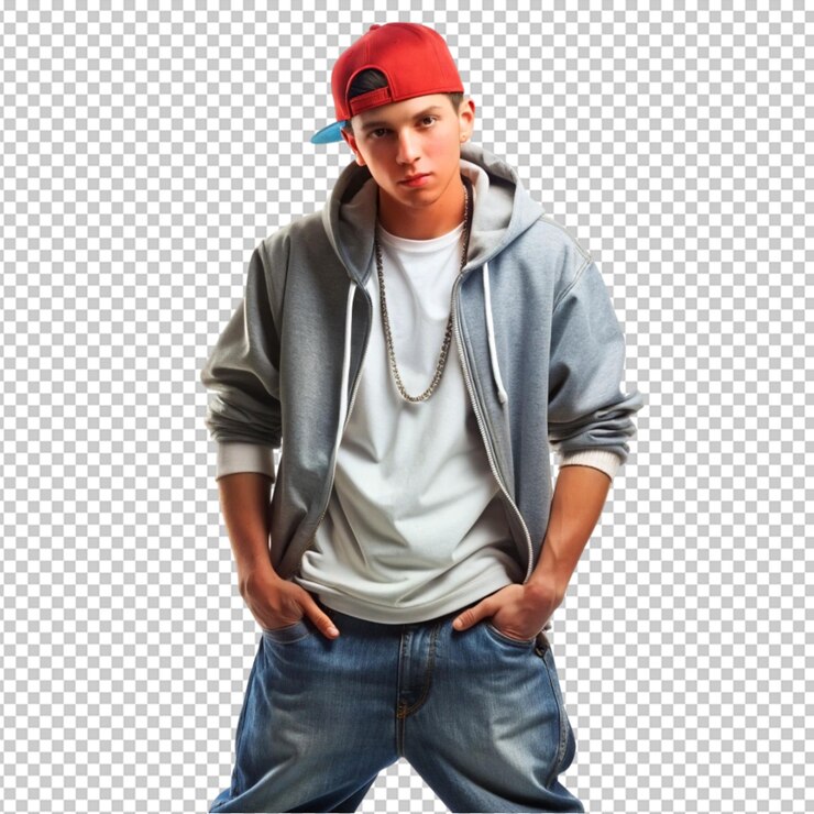 PSD qué guay, joven hip hop.