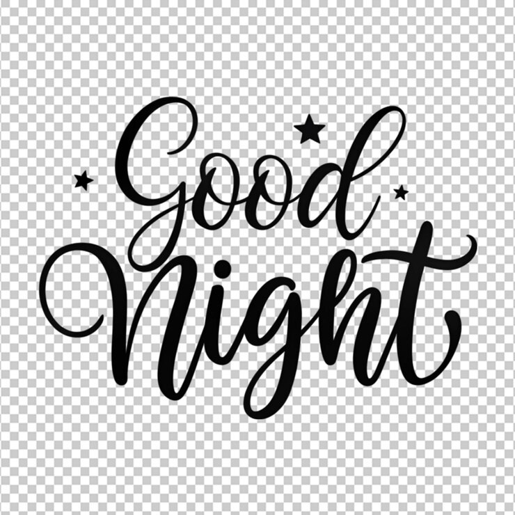 PSD qué hermoso texto de buenas noches.
