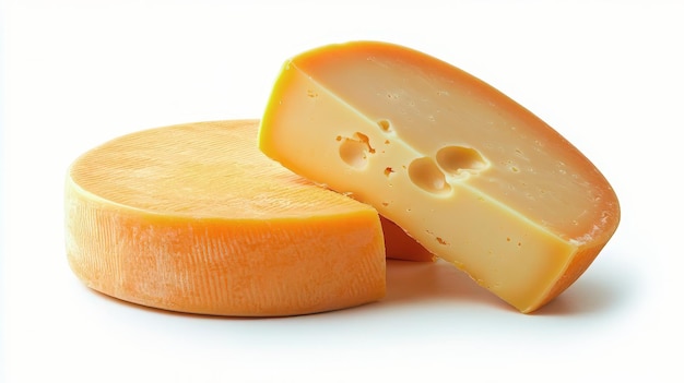 Queijo Gruyere isolado sobre um fundo transparente