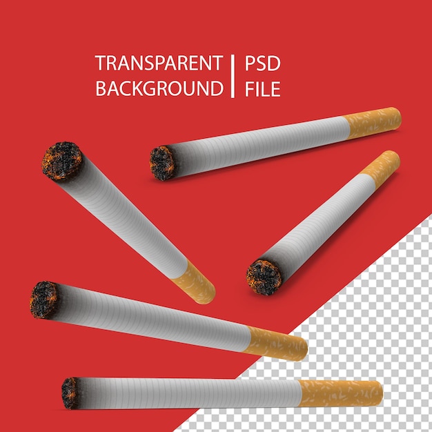 PSD queima de cigarro png