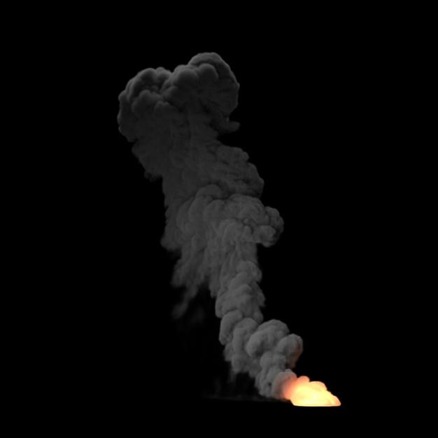 quemar humo
