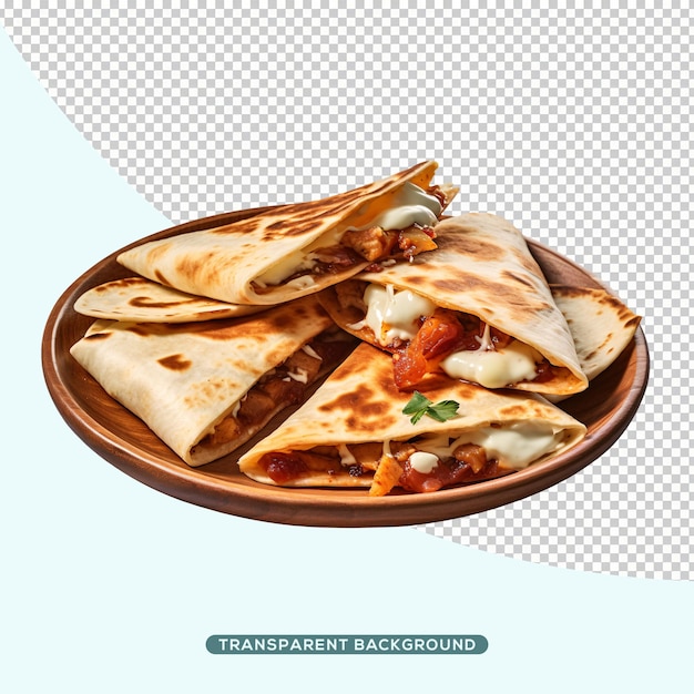 PSD quesadillas comida mexicana