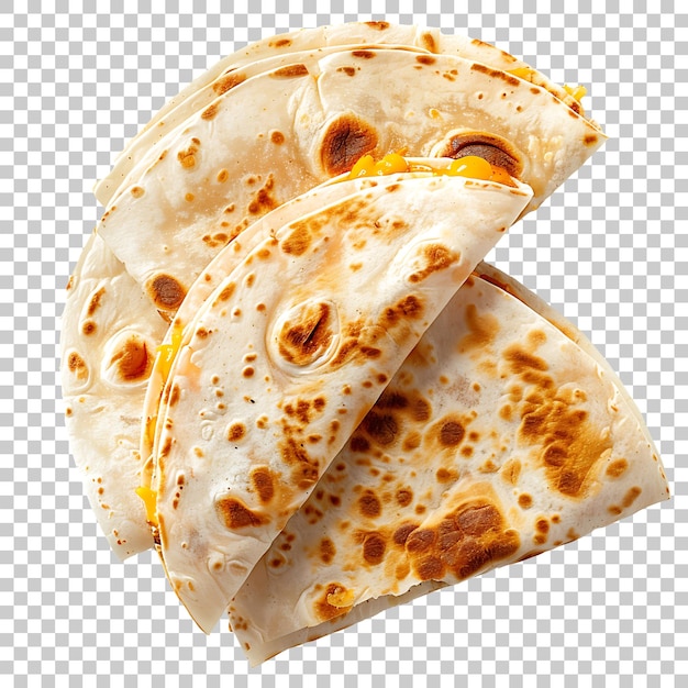 PSD quesadillas png con fondo transparente