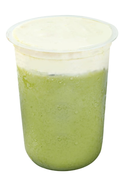 El queso matcha es hielo.