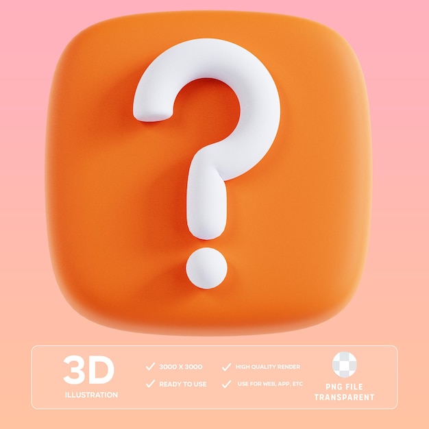 Question PSD illustration en 3D