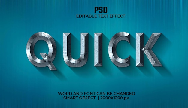 QUICKTEXT3DEFFECT 45421 (em inglês)