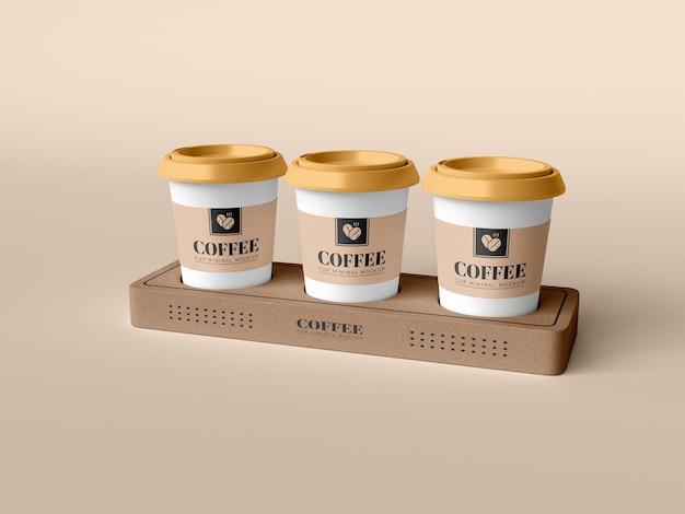 Quita el modelo de taza de café