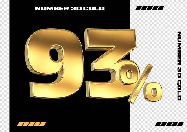 Rabatt Kreativkomposition 3d Goldene Verkaufssymbol mit dekorativen Objekten