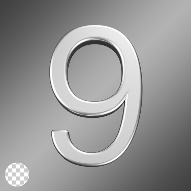 Raccolta di numeri 3D