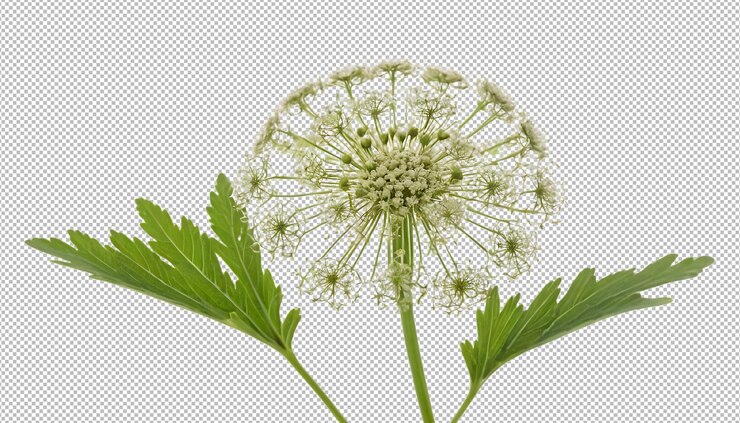 PSD el racimo de flores blancas