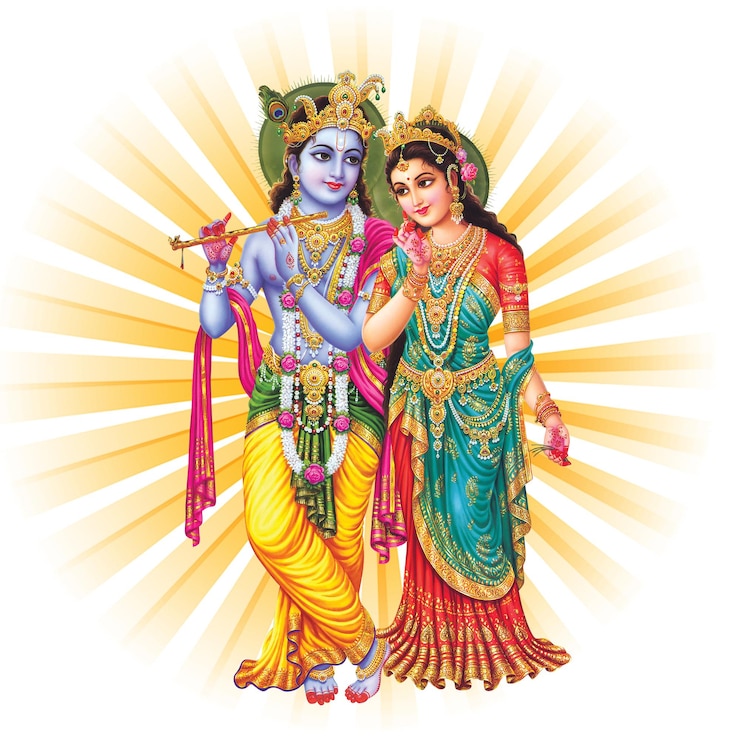 PSD radha krishna um casal divino em amor eterno